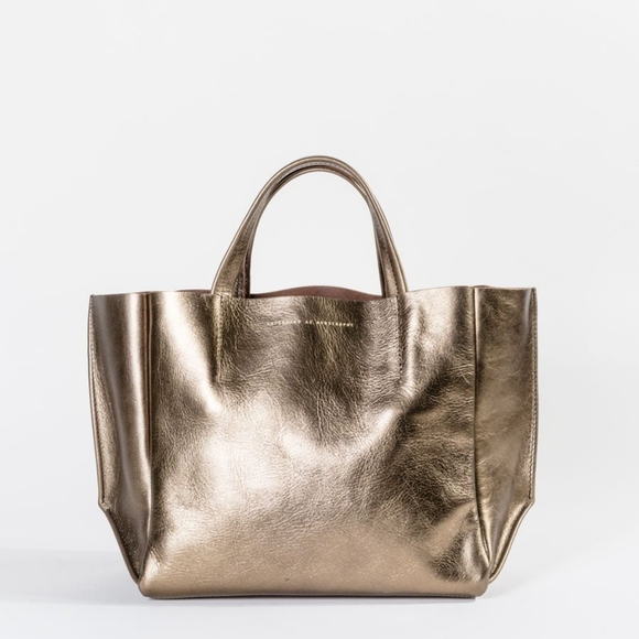 Ampersand as Apostrophe Half Tote - Sunset Metallic Leather - Picture 2 of 9